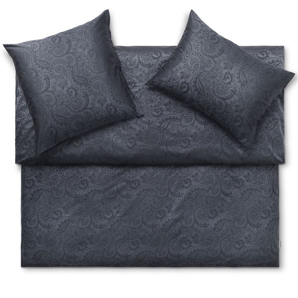 Schlossberg Bettwaesche Talis bleu Jacquard